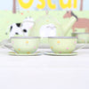 Toy teaset in a personalised cotton bag