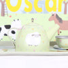 Toy teaset in a personalised cotton bag