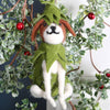 Dog With Christmas Tree Outfit Decoration
