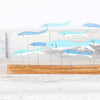 Large Fish On Driftwood Decoration