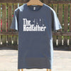 Mens Charcoal Or Navy The Rodfather T Shirt, Fathers Day