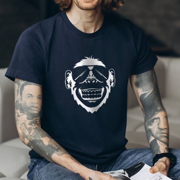 Navy Or Charcoal Ape T Shirt, Father's Day