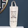 Personalised Golf Father's Day Bottle Gift Bag