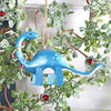 Pink Stegosaurus Christmas Tree Decoration