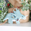 Pink Stegosaurus Christmas Tree Decoration