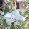 Tin Triceratops Christmas Tree Decoration