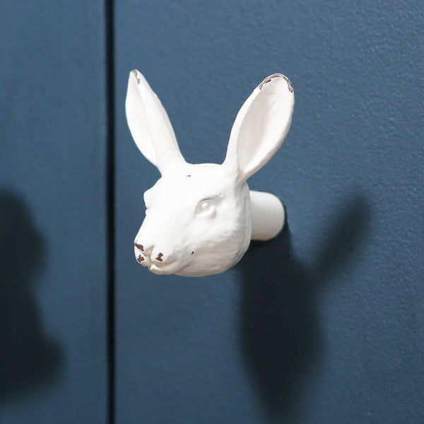 White Rabbit Drawer Knob