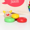 Wooden Animal Stacking Toy With Personalised Bag