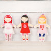 Doll Bag Charm Key Ring Toy, Three Styles