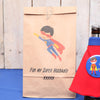 Personalised Fathers Day Superhero Gift Bag