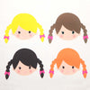 Personalised Girls Hair Bobble And Brush Bag