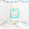 Bunny Design Breakfast Set And Cotton Bag