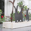 Moonlight Bunnies Tea Light Holder