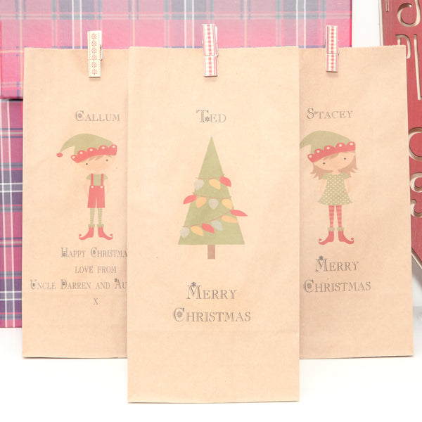 Personalised Christmas Gift Bag