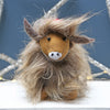 Highland Cow Coo Fabric Christmas Tree Decoration