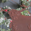 Highland Cow Coo Tea Light Holder Christmas