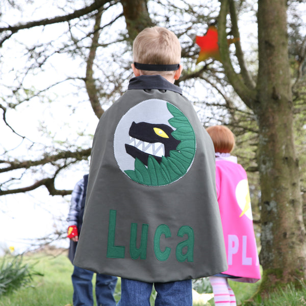 Personalised Dinosaur Cape