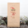 Personalised Christmas Boy Or Girl Elf Gift Bag