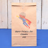 Personalised Fathers Day Superhero Gift Bag