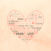 Personalised Love Heart Valentine's Gift Bag