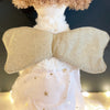 Plush Angel Heart Fairy Princess Doll