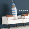 Quayside Five Hook Key Rack red berry apple