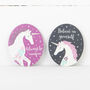 Personalised Unicorn Sleepover Bag And Accessories