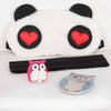 Personalised Panda Sleepover Bag And Accessories