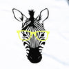 Kids Personalised Zebra With Glasses T Shirt