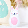 Pink Bunny Rabbit Chiming Toy And Personalised Gift Bag