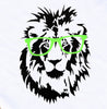 Kids Personalised Lion With Glasses T Shirt