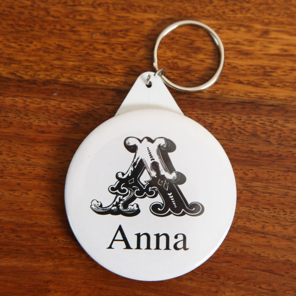 Personalised Initial Key Ring