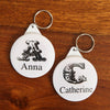 Personalised Initial Key Ring