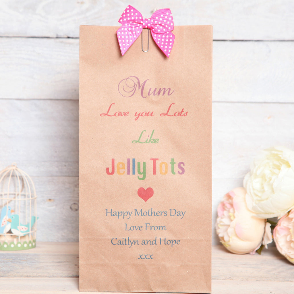Mothers Day Love You Lots Like Jelly Tots Bag