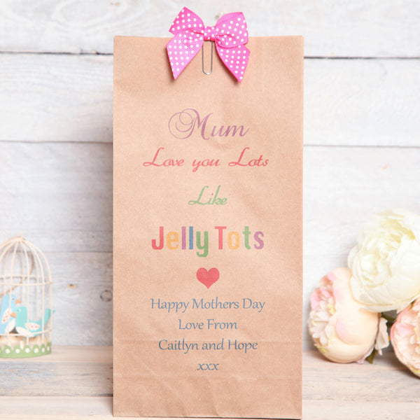 Mothers Day Love You Lots Like Jelly Tots Bag
