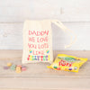 Personalised Love You Lots Like Jelly Tots Bag