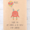 Personalised Mini Monsters Party Bags