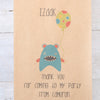Personalised Mini Monsters Party Bags