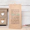 Personalised Couples Names Gift Bag