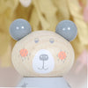 Bear Tumbler Rattle Toy And Personalised Bag