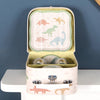 Dinosaur Tea Set With Personalised Case red berry apple