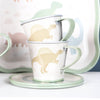 Dinosaur Tea Set With Personalised Case red berry apple