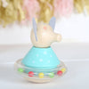 Elephant Tumbler Rattle Toy And Personalised Bag