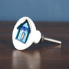 Nautical Beach Hut Ceramic Drawer Knob Handle
