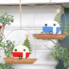 Red or Blue Caravan Christmas Tree Decoration
