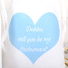 Will You Be My Bridesmaid Personalised Cotton Bag