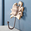 Wooden Sea Crab Wall Hook