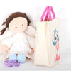 Personalised Girls Owl Canvas Bag With Rope Handles