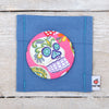 Sugar Skull Handbag or Pocket Mirror, 3 colours