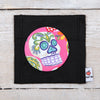 Sugar Skull Handbag or Pocket Mirror, 3 colours
